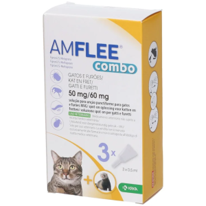 AMFLEE COMBO*3PIP 50MG+60MG VET