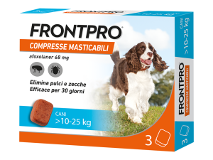 FRONTPRO*3CPR 10-25KG 68MG