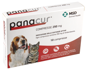PANACUR*10CPR 250MG CAN/GAT GMM