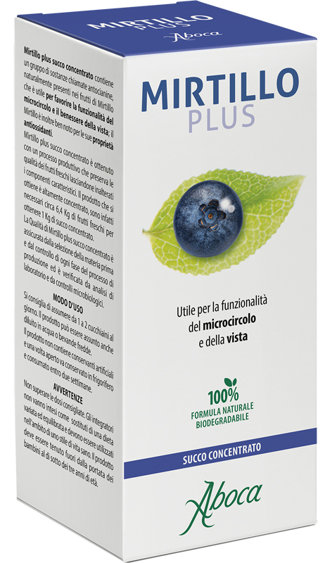 MIRTILLO PLUS SUCCO 100ML ABOCA