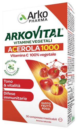 ARKOVITAL ACEROLA 1000 30CPR