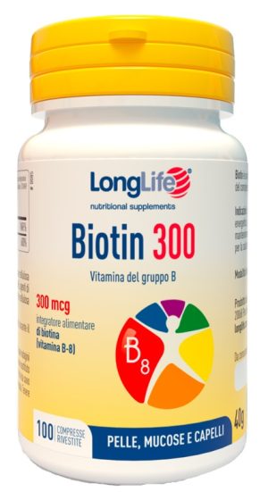 LONGLIFE BIOTIN 100CPR