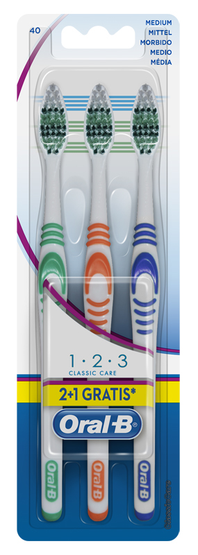 ORALB 123 CLASSIC CARE SPAZZ3P