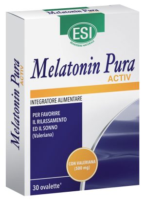 MELATONIN PURA ACTIV 30 OVAL ESI