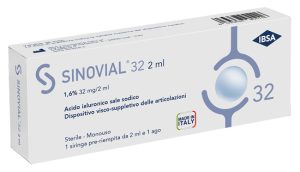 SINOVIAL 32 1,6%% 32MG/2ML 1F