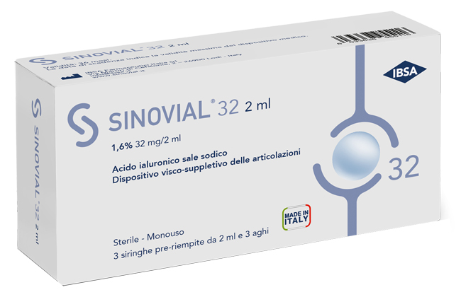 SINOVIAL 32 1,6%% 32MG/2ML 3F