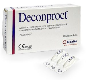 DECONPROCT SUPPOSTE 10PZ