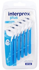 INTERPROX PLUS CONICO BLU  6PZ