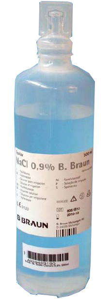SOD C0,9%%*IV 500ML BOTT.PLASTICA