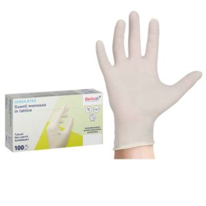 GUANTI LATT TALC S 100PZ SENSILA