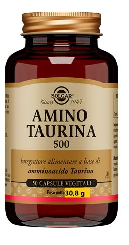 AMINO TAURINA 500 50CPS VEG SOLG