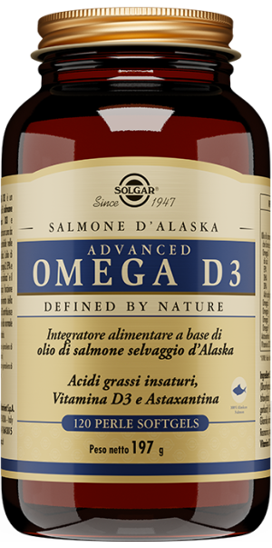 ADVANCED OMEGA D3 120PRL SOLGAR