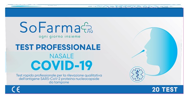 TEST COVID NASALE PROFES 20P SF+