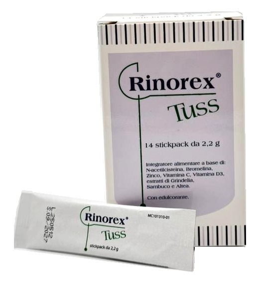 RINOREX TUSS 14STICKPACK