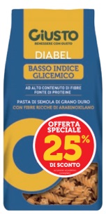 GIUSTO DIABEL FUSILLI400G TP25