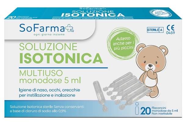SOLUZ SALINA 0,9%% 20FL 5ML SF+