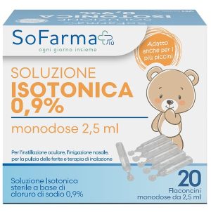 SOLUZ SALINA 0,9%% 20FL 2,5ML SF+