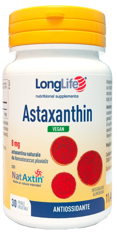LONGLIFE ASTAXANTHIN VEGAN 8MG