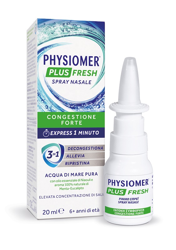 PHYSIOMER PLUS FRESH SPR 20ML