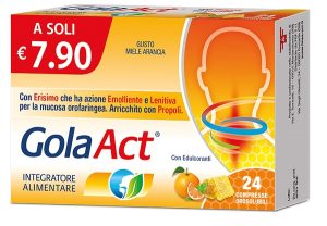 GOLA ACT MIELE ARANCIA 24CPR