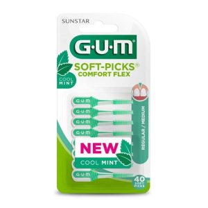 GUM COMFORT FLEX MINT SCOV 40P