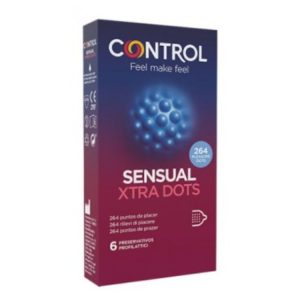 CONTROL SENSUAL XTRA DOTS 6PZ