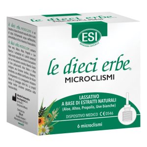 LE DIECI ERBE MICROCLISMI 6PZ ES