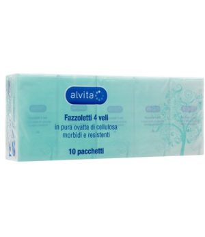 ALVITA FAZZOLETTI 4VELI 10PZ
