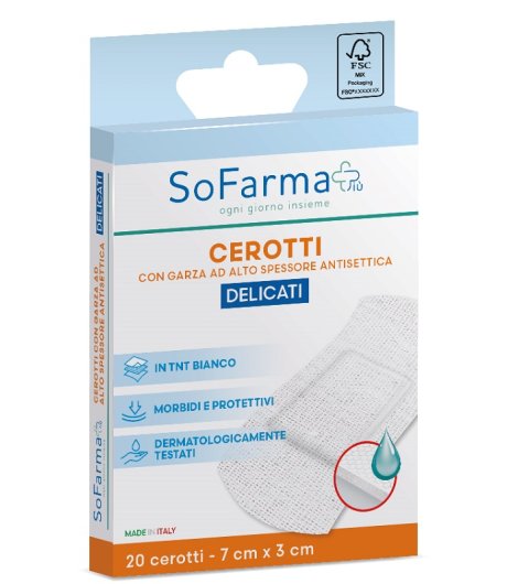 CEROTTO DELICATI 7X3 20PZ SF+