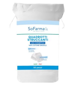 QUADROTTI STRUCCANTI 50PZ SF+