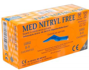 GUANTI NITR S/POL L 100PZ GAMMAD