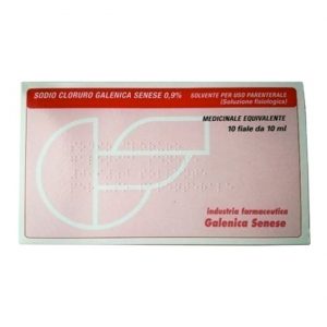 SODIO CLORURO*0,9% 10F 10ML