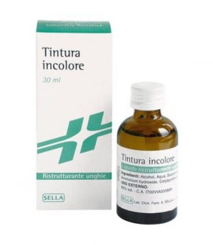 TINTURA INCOLORE 30ML SELLA