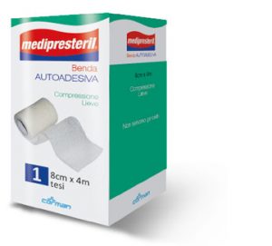 BENDA MEDIPRESTERIL 8X400CM