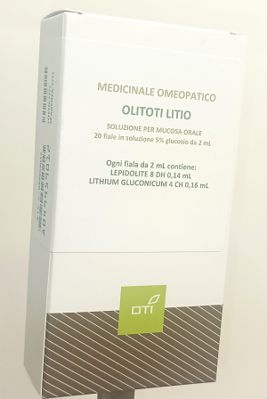 OLITOTI LITIO*OS 20F 5% 2ML OTI